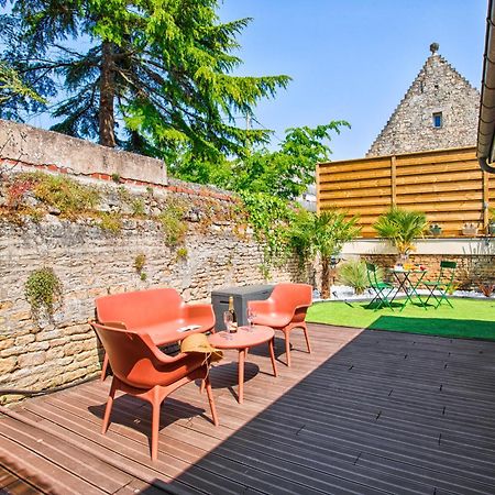 Appartement Fraichement Renovee - Jacuzzi Au Coeur De ก็อง ภายนอก รูปภาพ