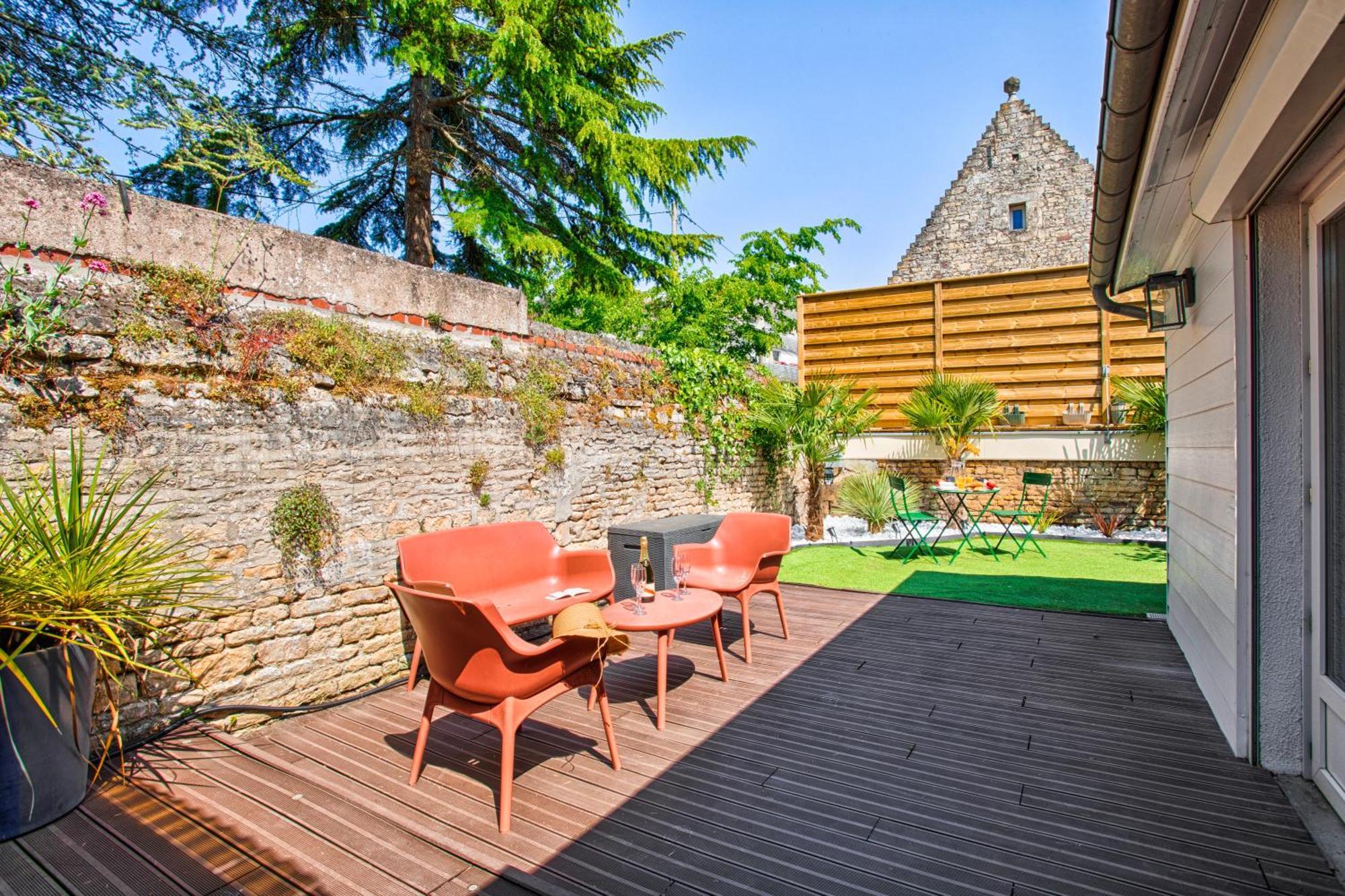 Appartement Fraichement Renovee - Jacuzzi Au Coeur De ก็อง ภายนอก รูปภาพ